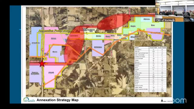 Norwalk City Council holds public hearing on controversial annexation plan along I-35 corridor