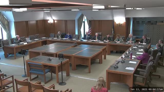 Committee chair opens Science, Technology and Energy orientation, outlines rules for members and public hearings