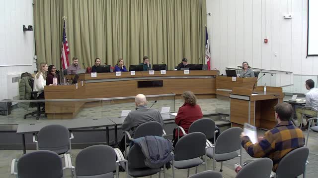 Iowa City Climate Action Commission hears mid‑year reports from grant awardees