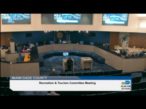 Tourism committee withdraws nomination after scrivener’s error; cultural funding items noted for Miami Beach