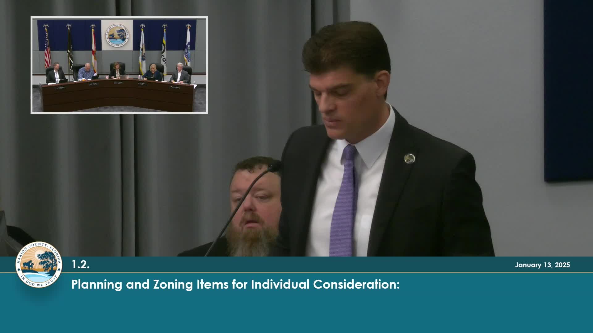 Marion County to pursue repeal after December rezoning approved under wrong land‑use map; chair signs filing ordinance