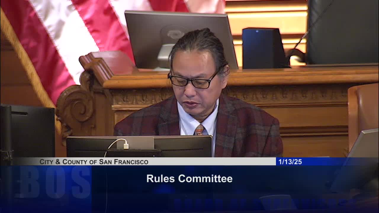 Rules Committee advances ordinance to extend Cannabis Oversight Committee through 2027