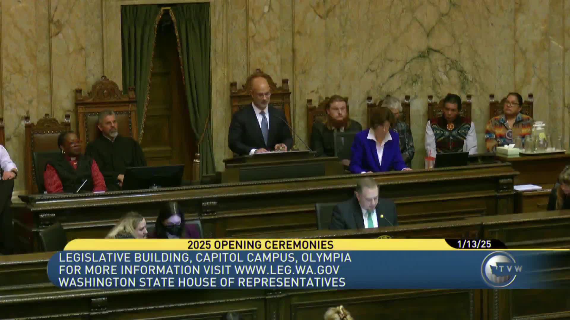 Washington House adopts temporary rules, elects Laurie Jinkins speaker and fills leadership posts