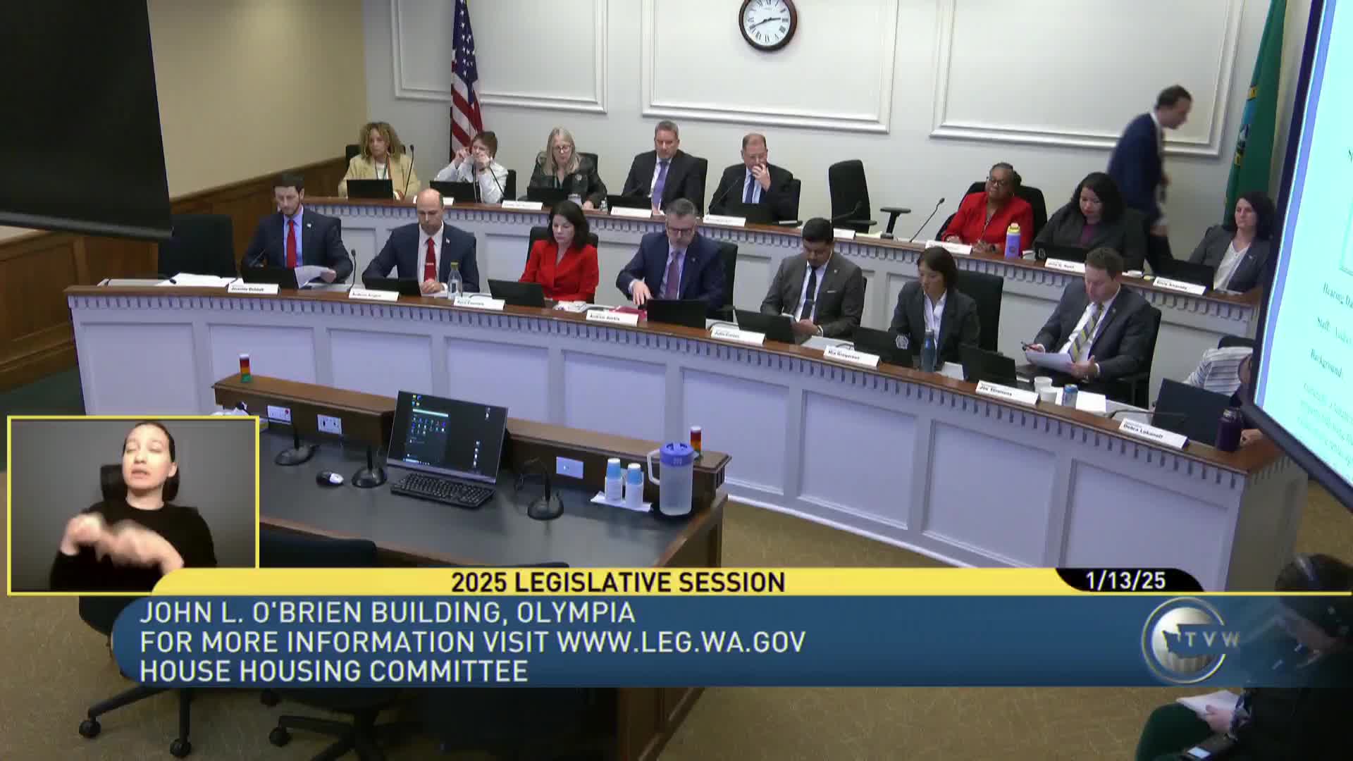 Committee hears House Bill 1217 to cap rent and fee increases at 7% and bar first-year increases; tenants and landlords testify for and against