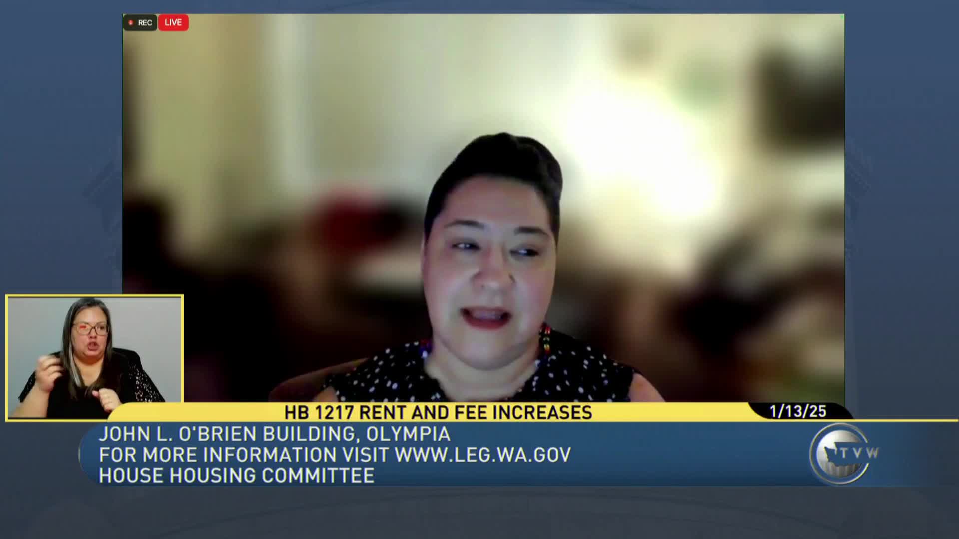 Washington lawmakers hear emotional testimonies on rent stabilization bill amid housing crisis