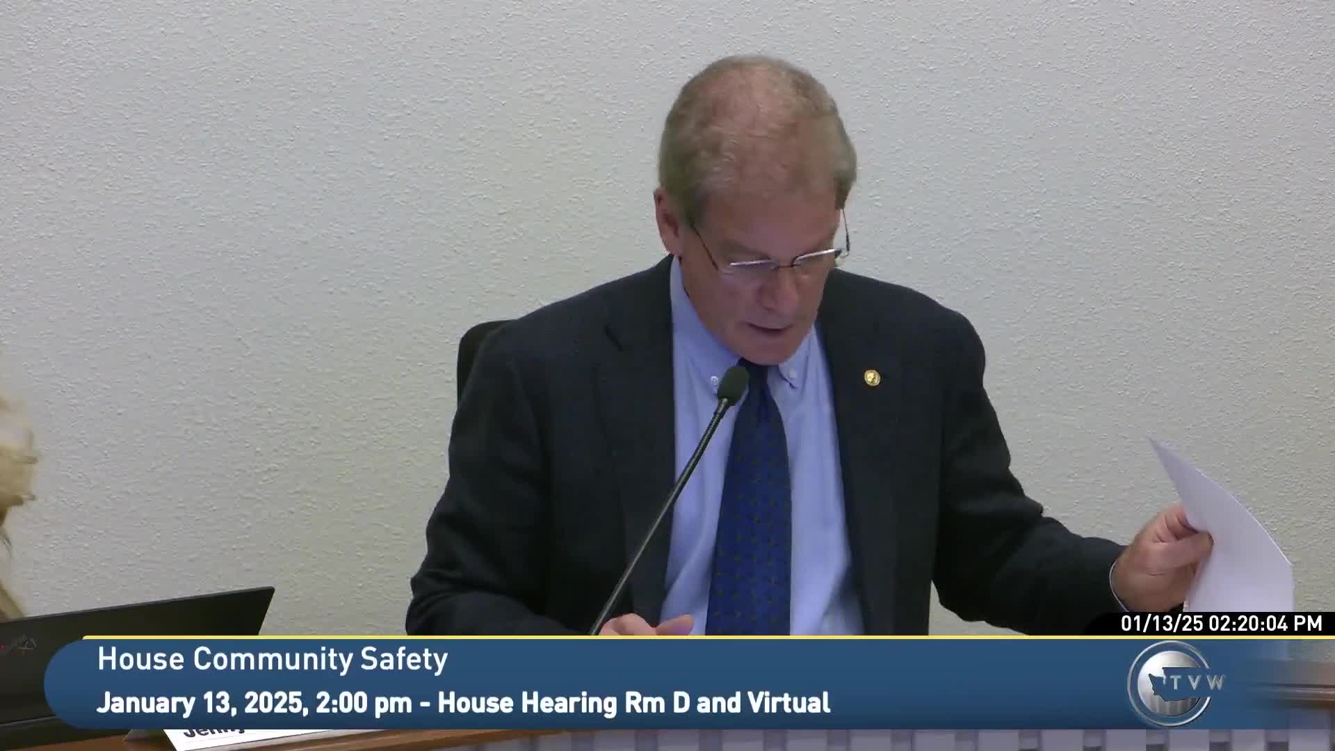 Committee hears bill to clarify hate-crime standard by adding ‘in whole or in part’