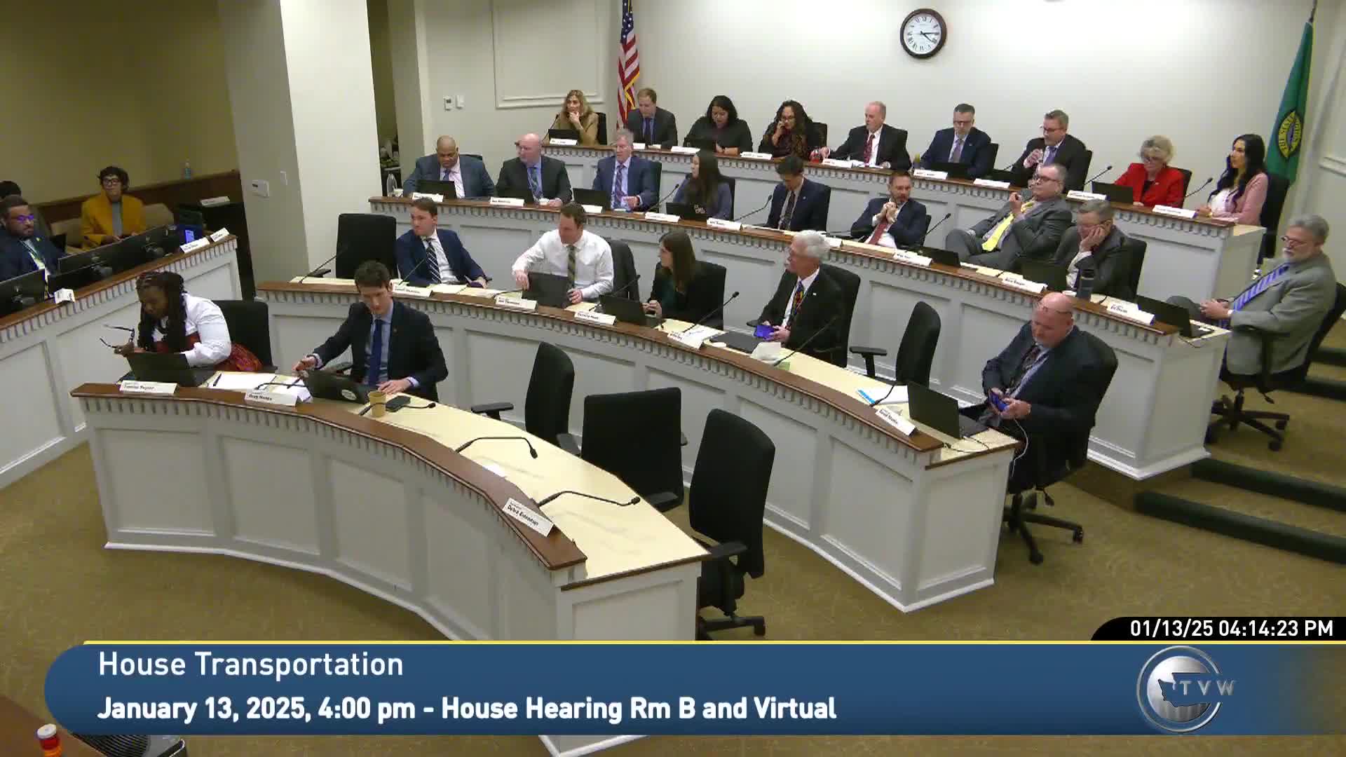 House Transportation committee adopts clarified operating guidelines; staff roles and amendment deadlines emphasized