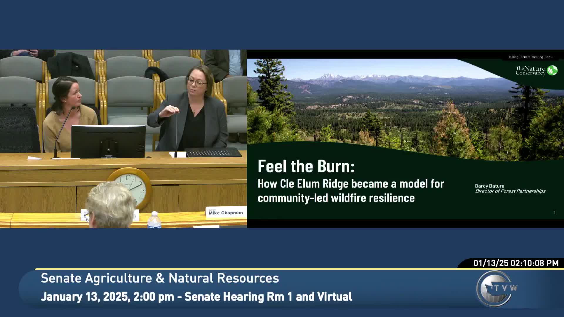 Nature Conservancy credits HB 1168 funding, prescribed burns for Cle Elum Ridge restoration