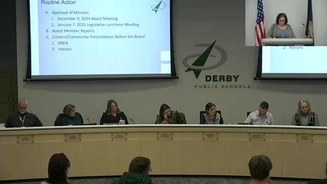 Derby School Board faces backlash over rejection of social studies curriculum amid political bias claims