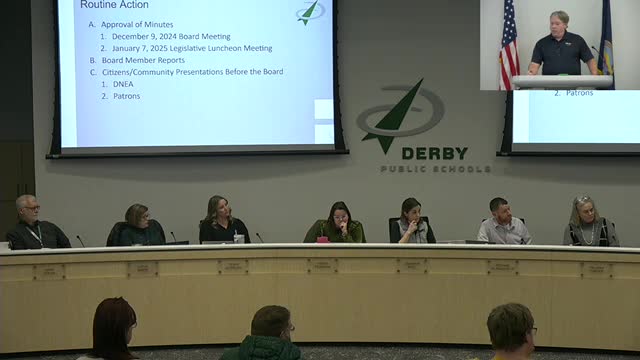 Derby district reports final ESSER spending, receives 40th consecutive GFOA award