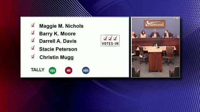 Edmond accepts city manager Scott Rigby's resignation; appoints Randy Ents acting city manager