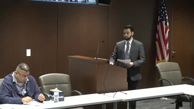 Commission briefed on two‑story retail/office with drive‑through at 2625 England Parkway