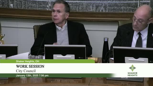 Shaker Heights council refines 2025 strategic priorities; agrees to pursue federal traffic-calming grant