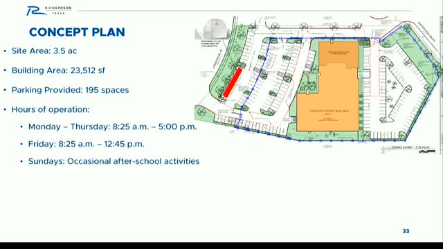 School seeks permit for 6-foot fence and storm shelter amid safety concerns