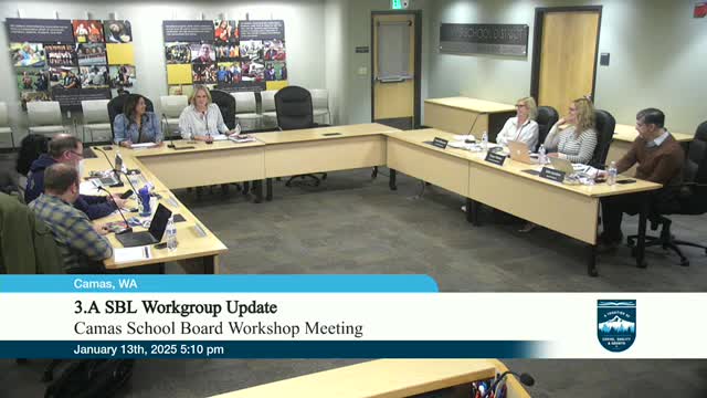 Camas School District work group advances standards-based learning; seeks consistency and clearer family communication