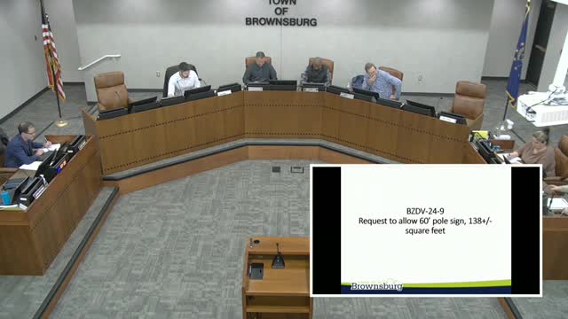BZA denies QuikTrip request for 60‑foot off‑premise price sign at 9290 Corrugated Ave.