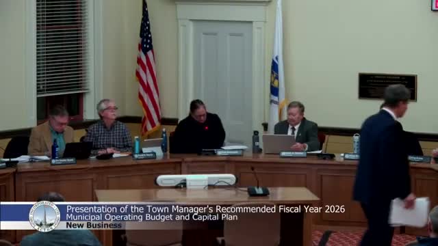 Acton manager proposes $40.94 million FY2026 budget; $43 million DPW facility ignites finance committee opposition