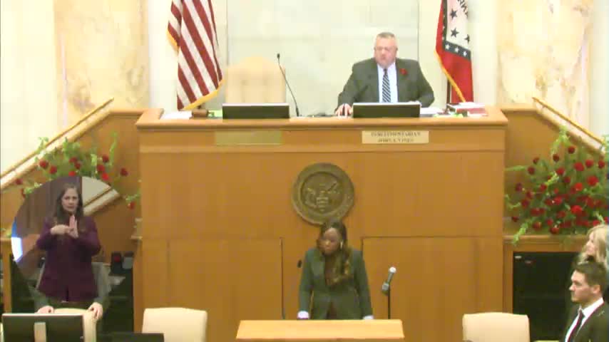 House adopts resolution setting Jan. 14 joint session to hear governor's address