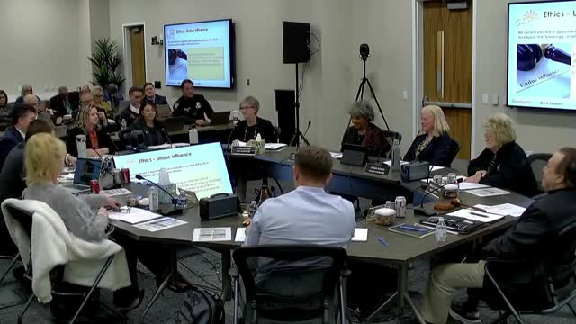 City manager outlines governance expectations and council support staff roles