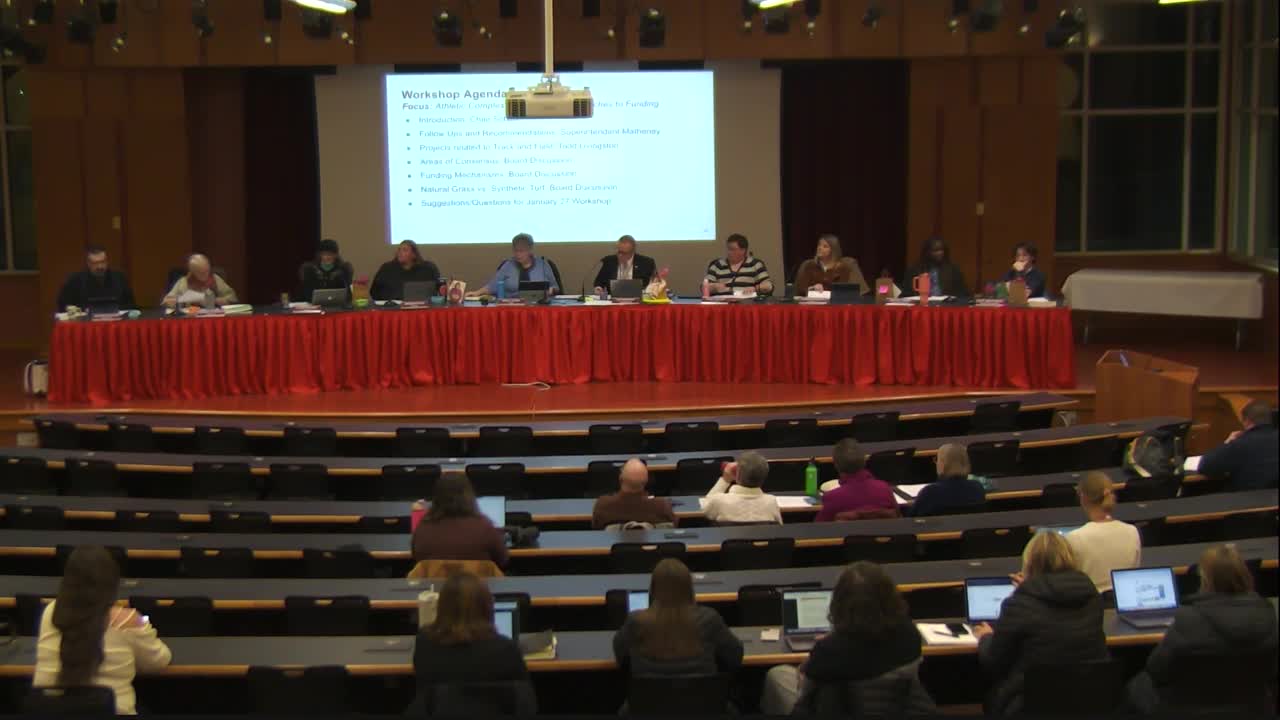 South Portland board workshops turf, recycling and grass alternatives for SPHS athletic complex