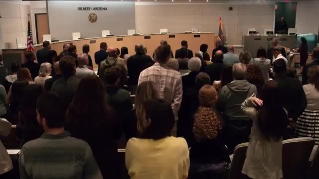 Gilbert swears in new mayor and council members and selects Buckley as vice mayor