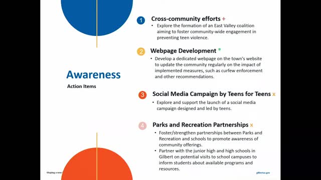 Task force proposes teen-led social media campaign to combat violence in local communities