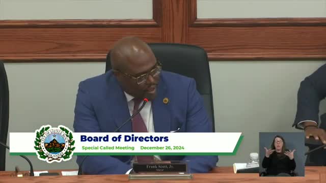 Little Rock City Board debates fire department budget amid staffing and safety concerns