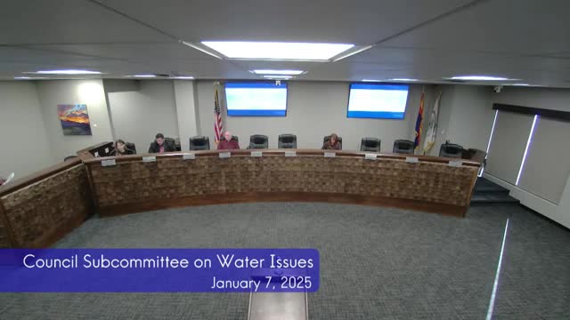 Subcommittee reviews 2024 water allocations under amended 2022 policy; existing contracts made up large share