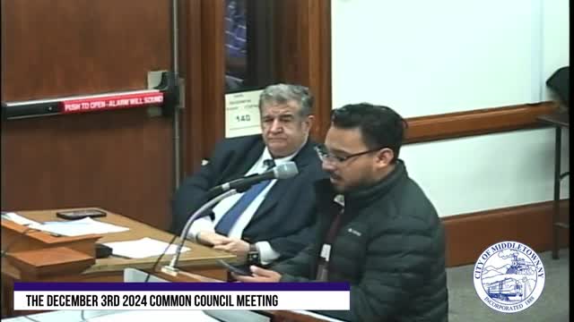 Middletown resident urges council to prioritize hostages alongside ceasefire resolution