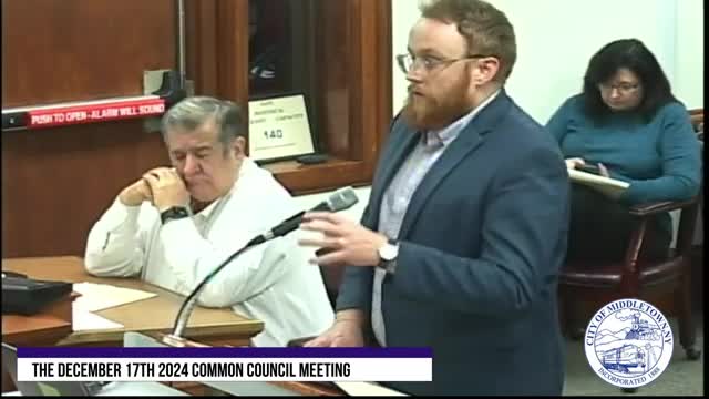 Middletown Council considers new protections against no-cause evictions for tenants