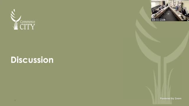 Commerce City receives monthly oil and gas update; staff flags plugged wells, exceedances and EPA review of Suncor permit