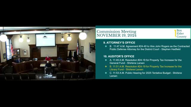 Commissioners approve property tax increase to fund library despite public concerns