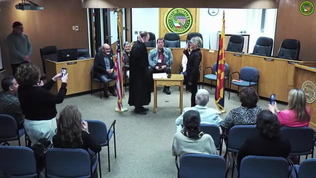 Nogales holds brief swearing-in ceremony for city council members