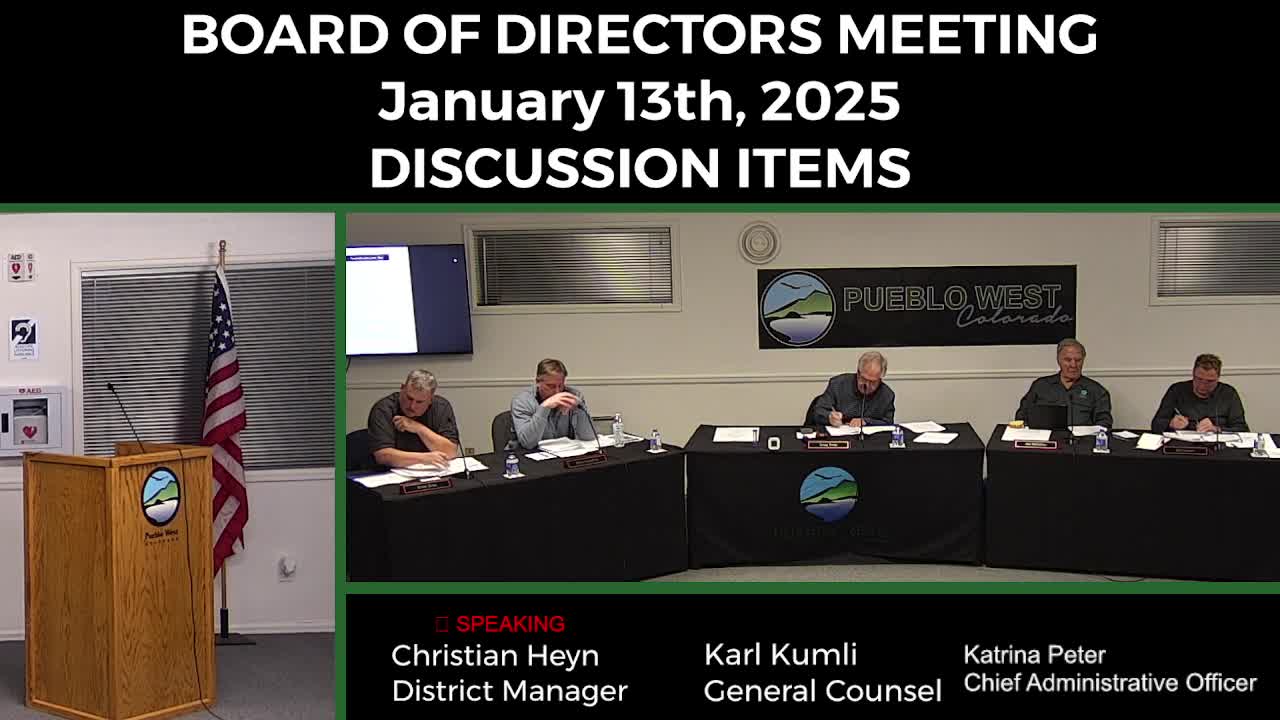 Pueblo West board weighs buy, renovate or build options for headquarters; staff outline costs and trade-offs