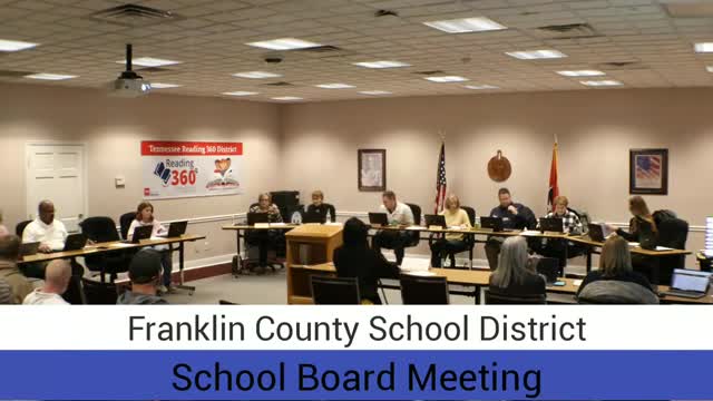 Votes at a glance: Franklin County Board approves agenda, consent agenda and budget amendments; policies advanced with two held