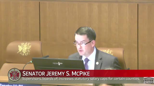 Committee advances bill letting counties set local elected official pay based on population bracket