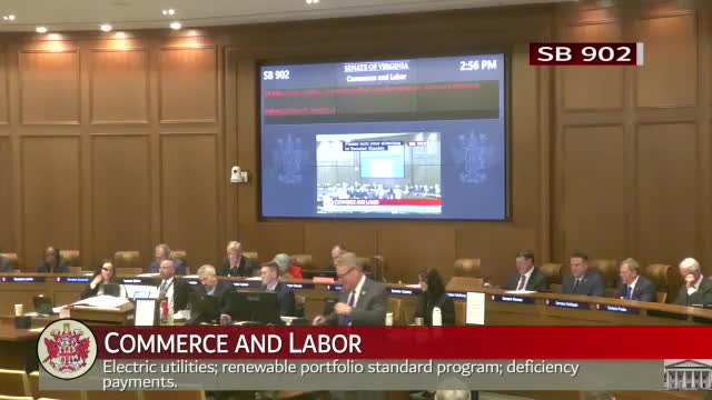 Senators debate removing deficiency payments tied to renewable portfolio shortfalls; bill earns mixed response