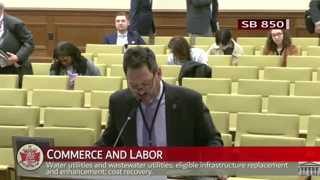 Committee backs bill to allow utilities to recover certain water infrastructure costs