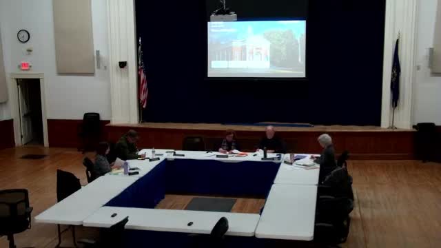 Select Board reviews multiple warrant articles; approves several contracts and housekeeping items