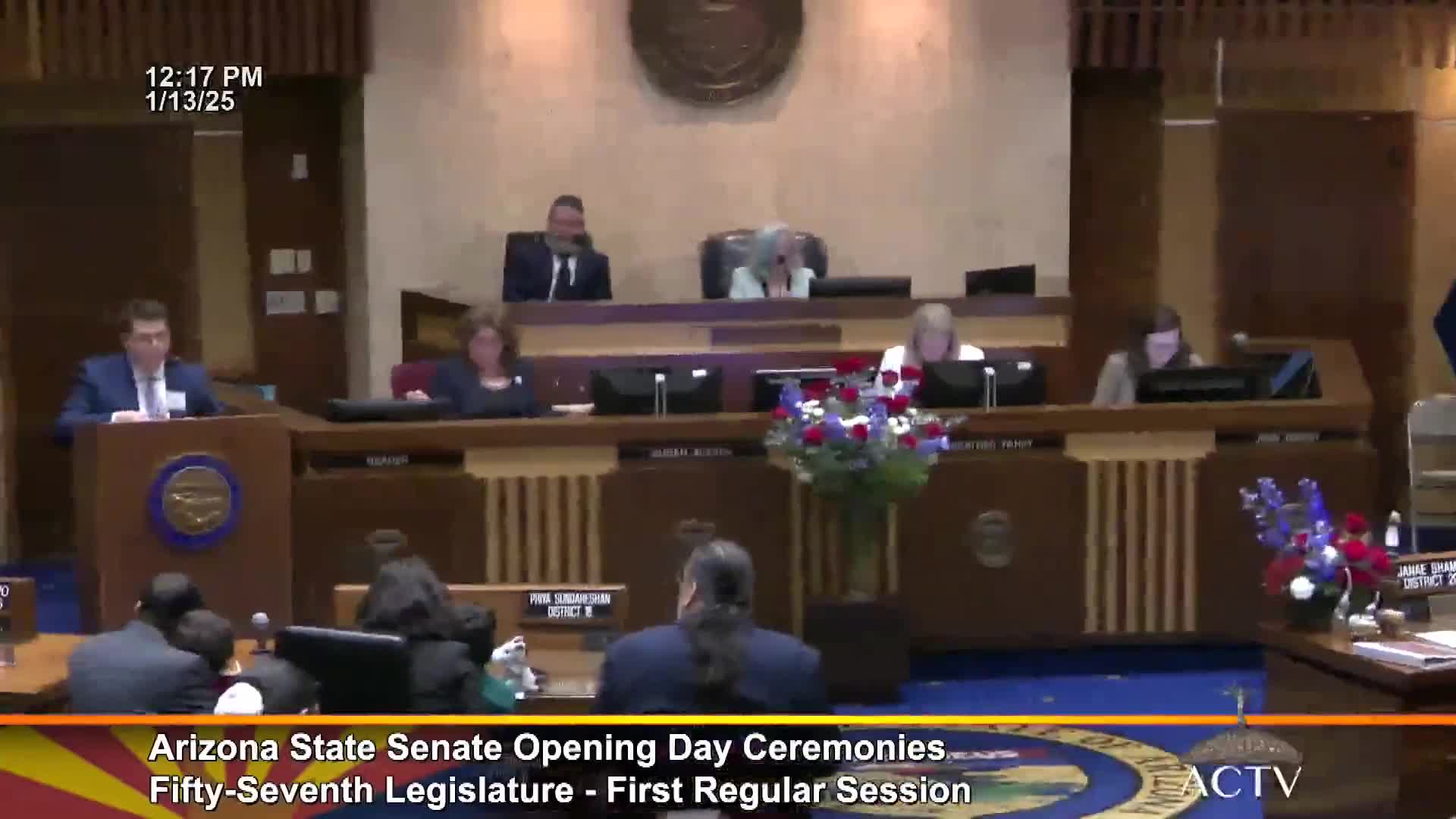 Arizona Senate organizes 57th Legislature, elects leadership and adopts temporary rules