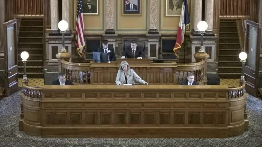 House of Representatives introduces more than 30 measures, refers bills to committees and appoints a trio to notify Senate of joint convention