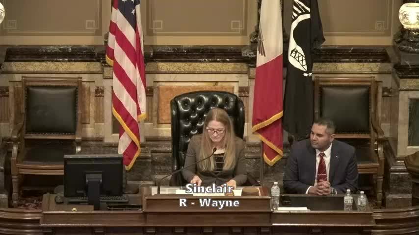 Senate Majority Leader Whitver frames conservative priorities for the 2025 session, cites legislative agenda