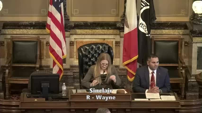 Sen. Jeff David Reitman sworn into Iowa Senate