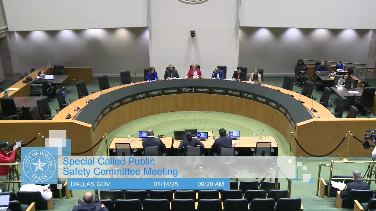 Dallas police officials outline recruiting push, report class of 50 starts tomorrow