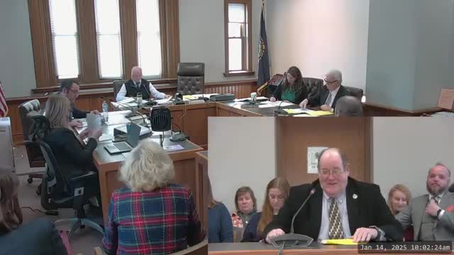 Senate committee opens discussion on political signs in rights-of-way; municipalities and civil-rights groups raise legal and practical concerns