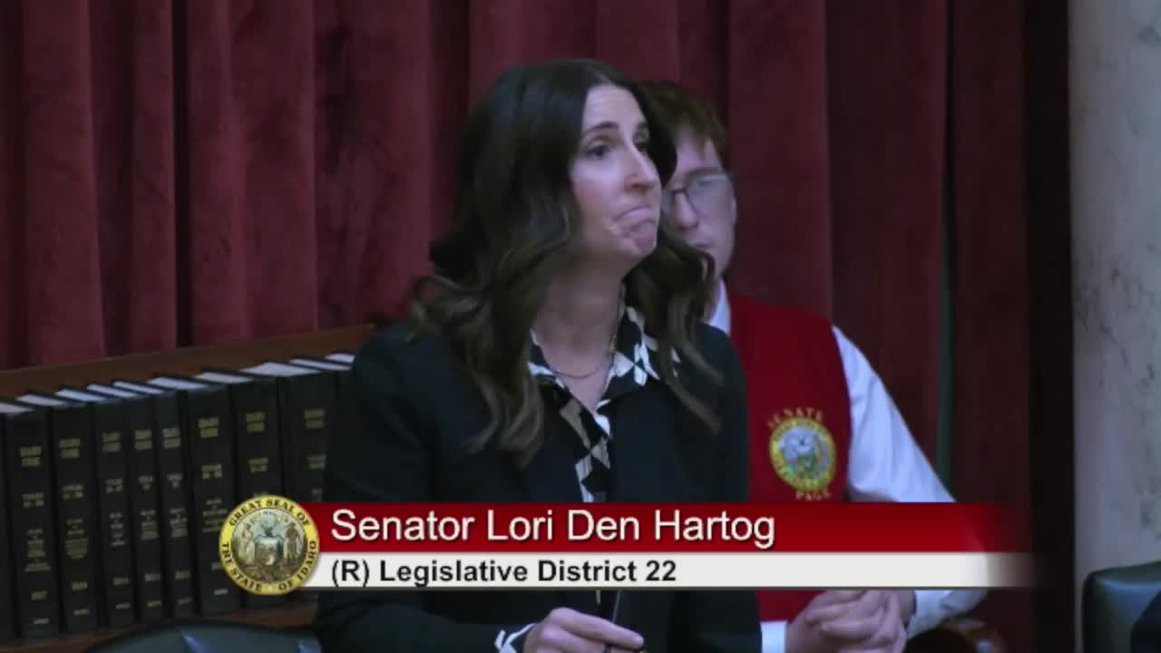 Idaho Senate refers two gubernatorial appointments to committees, advances bills on first reading and adjourns