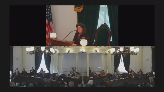 Vermont Rabbi inspires hope and renewal as new legislative session begins