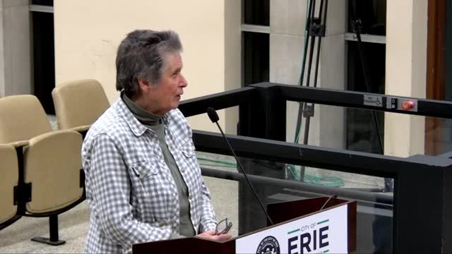 Erie residents demand public library preservation amid funding cuts for community programs