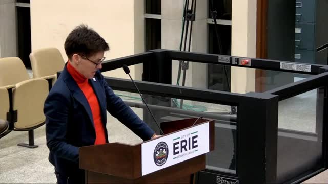 Erie residents urge city council to prioritize social services over luxury development funding