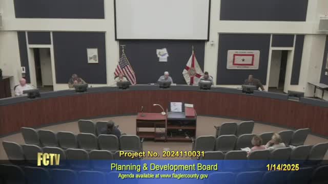 Flagler planning board delays decision on 3 Pelican Lane variances after neighbor objections to pump-house placement and runoff